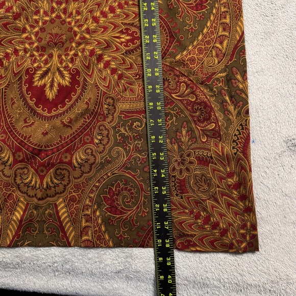 NWT Vintage Talbots Collection Women Size 10 Maxi Skirt Paisley Made in Italy - Picture 8 of 13